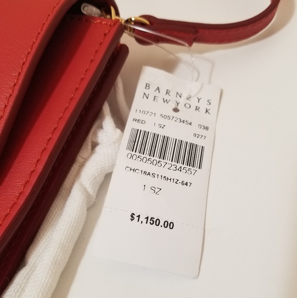 Chloe Drew Bijou Leather Clutch Red - Picture 4 of 8